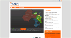 Desktop Screenshot of federationsolen.fr